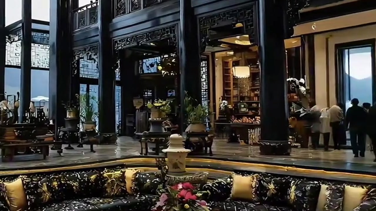 沉浸式探秘：千万级新中式豪宅，每一处细节都诉说着东方美学与奢华