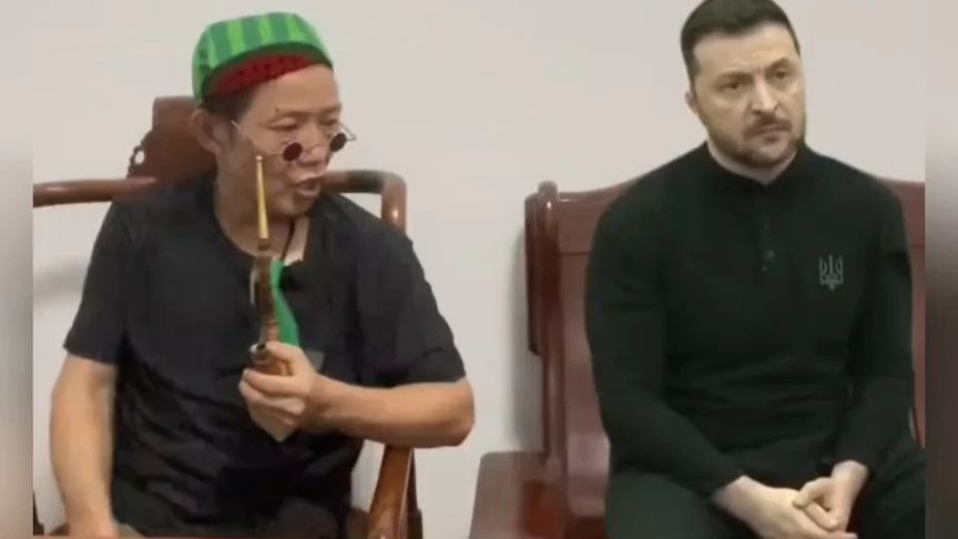 泽连斯基：咋不早遇见你？三年前你躲哪去了！这内容憋住笑在看！