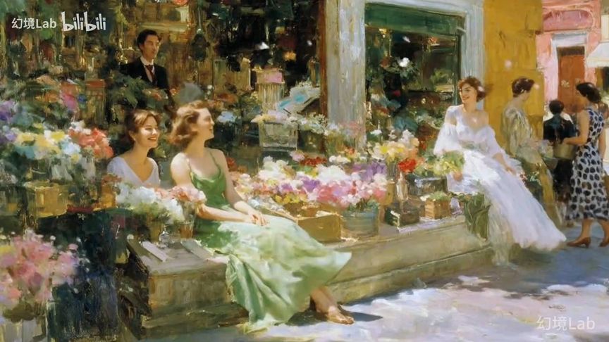 微风拂过，心也跟着晃动～每一帧都美的像油画❤️