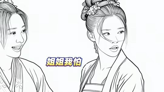 估计大爷没按剧本说台词 #搞笑 #灵魂画手 #手绘 #刘亦菲