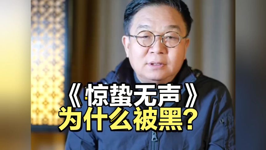 《惊蛰无声》为什么被黑？听听任教授怎么说的