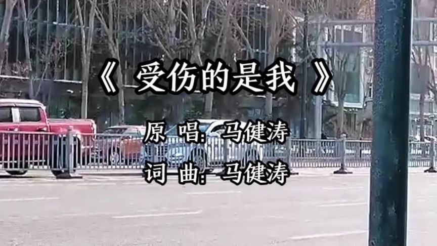#原唱马健涛《受伤的是我》完整版旋律优美 撕心裂肺 催人泪下