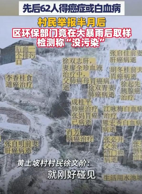 湖北585人村庄62人患癌，多为青壮年！村民：举报4年无果-图4