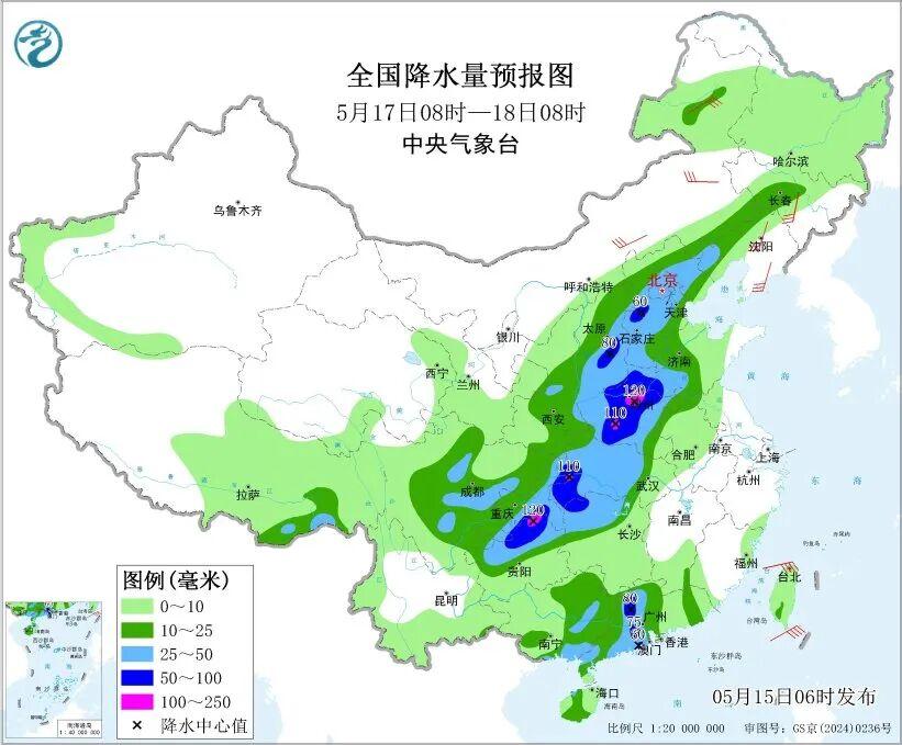 大范围降雨上线！部分地区降温可达12-20℃-图3