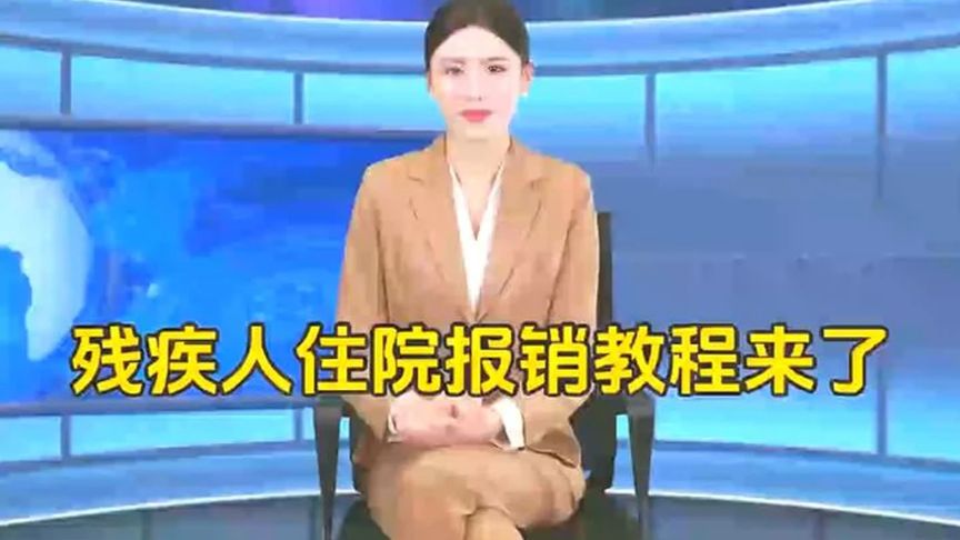 残疾人住院报销,差这两步就少报一半,你还不知道吗