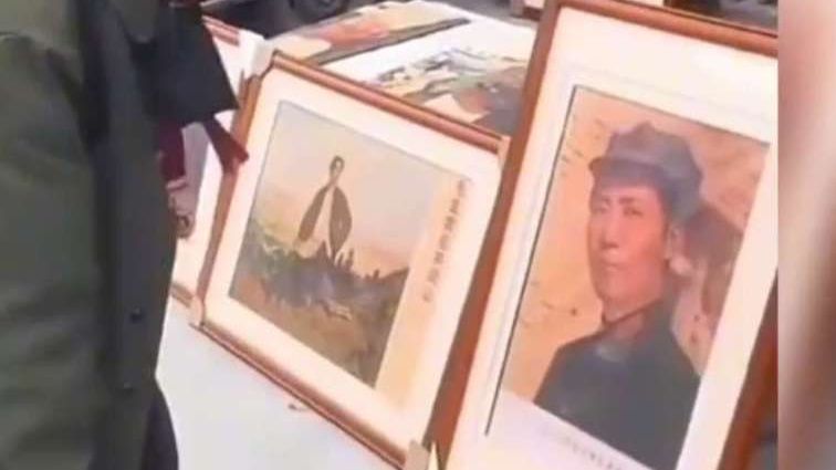 毛主席缔造新中国，为人民谋幸福，为民族谋复兴，精神永照