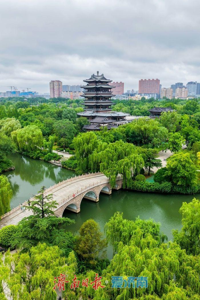 一年四季 泉在济南丨明湖烟雨,水墨江南-图4