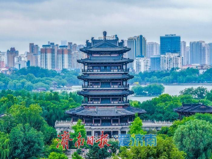 一年四季 泉在济南丨明湖烟雨,水墨江南-图3